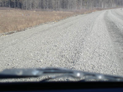 Гравий для обустройства подъездной дороги